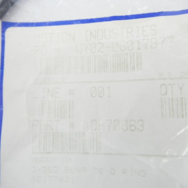 MOTION INDUSTRIES QH70863 (PKG OF 2) NSMP