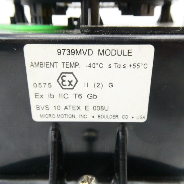 MICRO MOTION 9739MVD NSNP