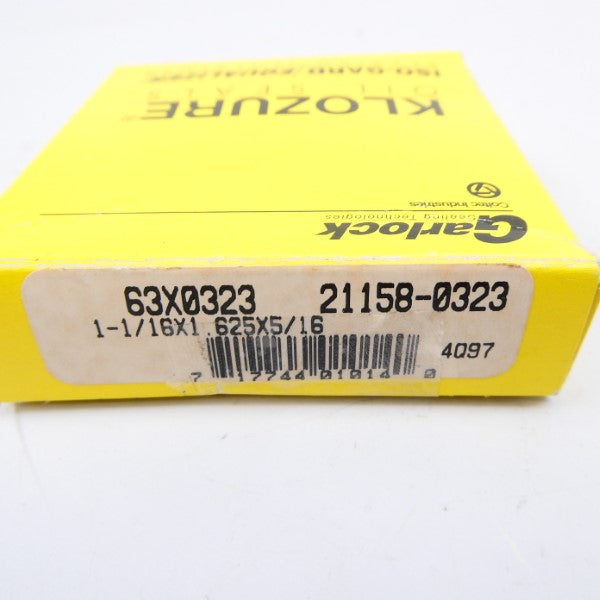 GARLOCK 21158-0323 63X0323 NSMP