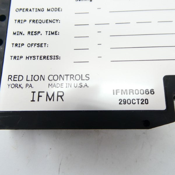 RED LION CONTROLS IFMR0066 NSNP