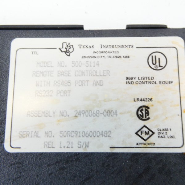 TEXAS INSTRUMENTS 500-5114 NSNP