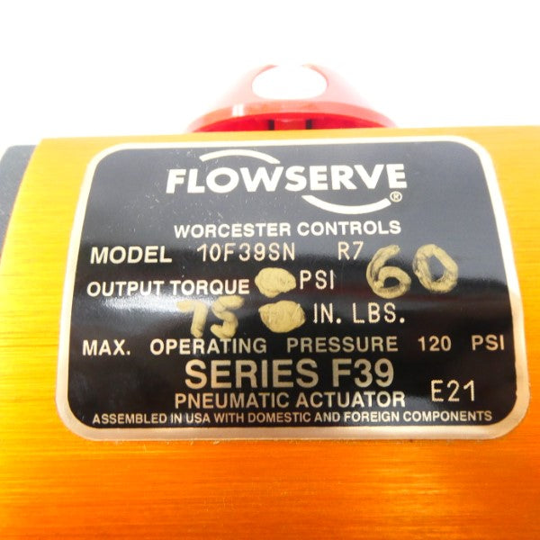 FLOWSERVE 10F39SNR7 120PSI NSNP