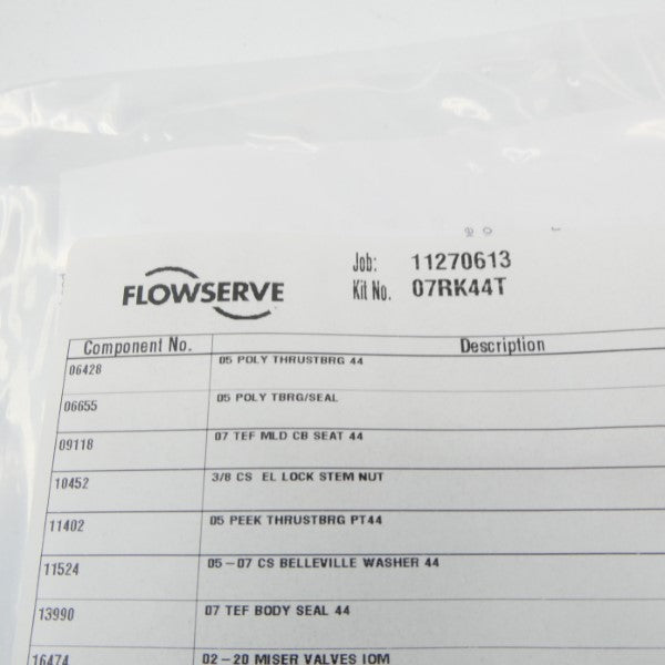 FLOWSERVE 07RK44T NSMP
