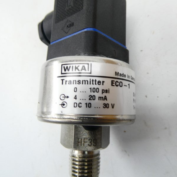 WIKA ECO-1 10-30VDC 0-100PSI NSNP