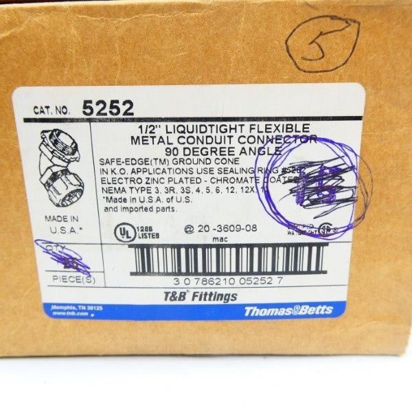THOMAS & BETTS 5252 (PKG OF 5) NSMP