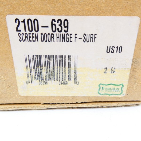 BOMMER 2100-639 (PKG OF 2) NSMP