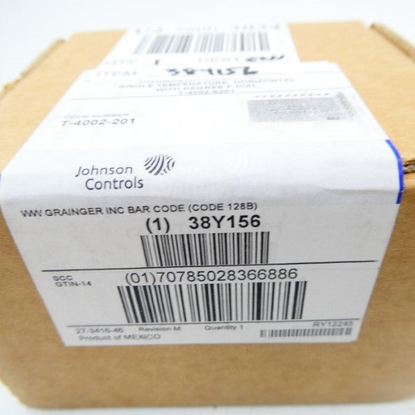 JOHNSON CONTROLS T-4002-201 38Y156 NSFS