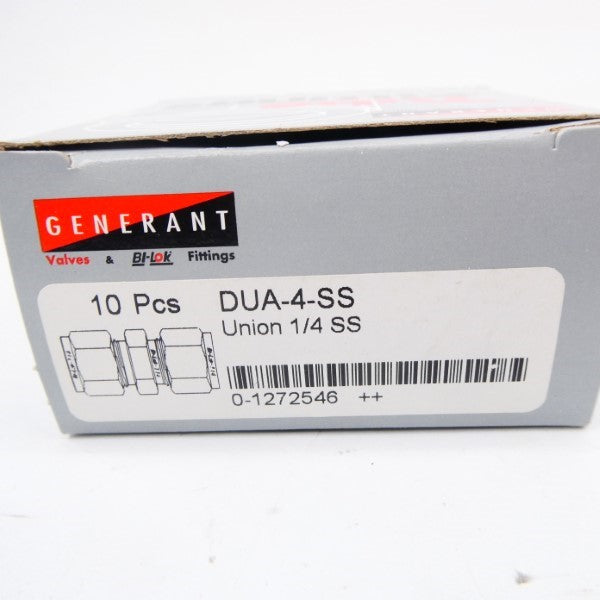 GENERANT DUA-4-SS 1/4" (PKG OF 10) NSMP