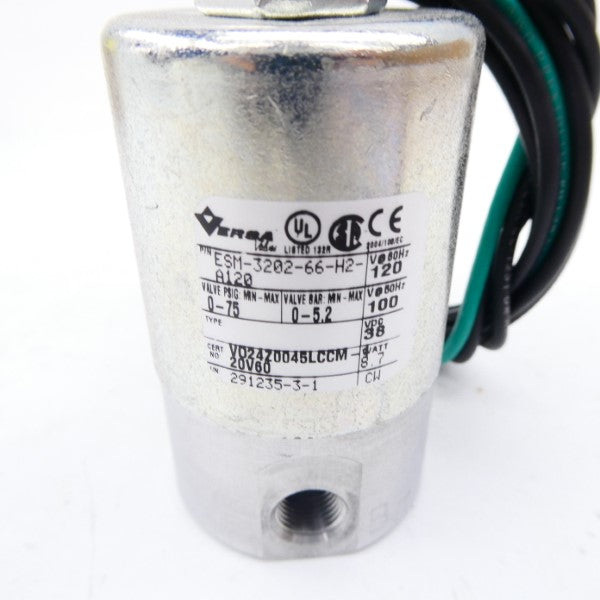 VERSA ESM-3202-66-H2-A120 100/120V 0-75PSI NSMP