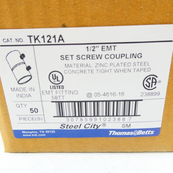 THOMAS & BETTS TK121A 1/2" (PKG OF 50) NSMP