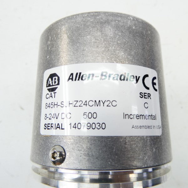 ALLEN BRADLEY 845H-SJHZ24CMY2C SER. C 8-24VDC (BR/WH) NSMP