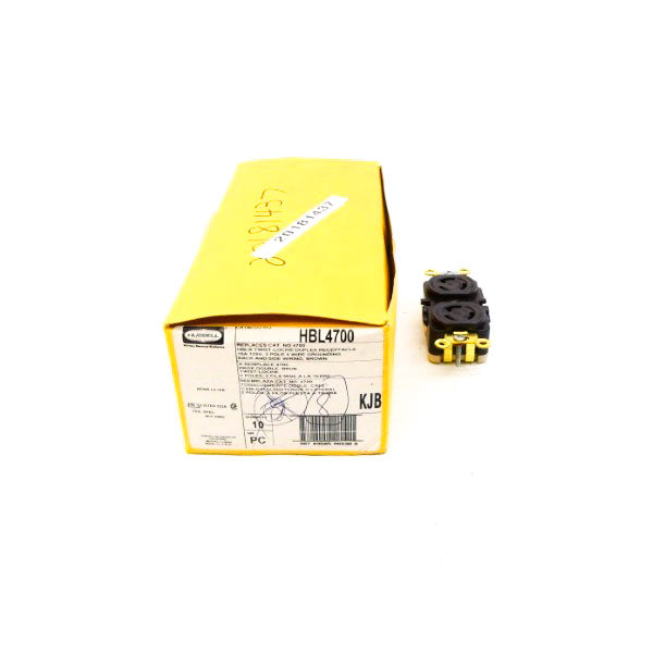 HUBBELL HBL4700 125V 15A (PKG OF 8) NSMP