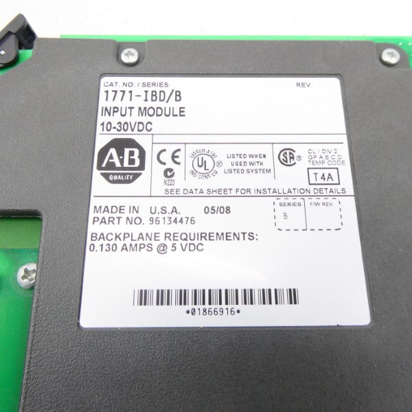 ALLEN BRADLEY 1771-IBD SER. B 10-30VDC NSMP