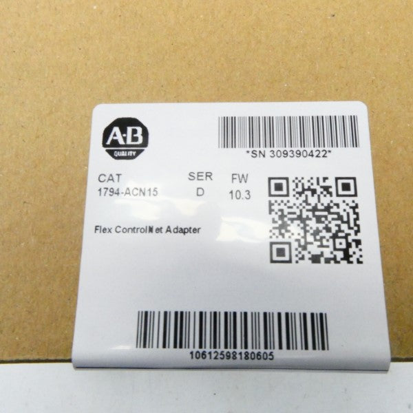 ALLEN BRADLEY 1794-ACN15 SER. D F/W 10.3 DATE: 2023 NSFS