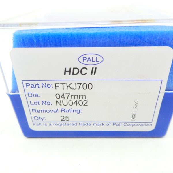 PALL FTKJ700 (PKG OF 25) NSMP