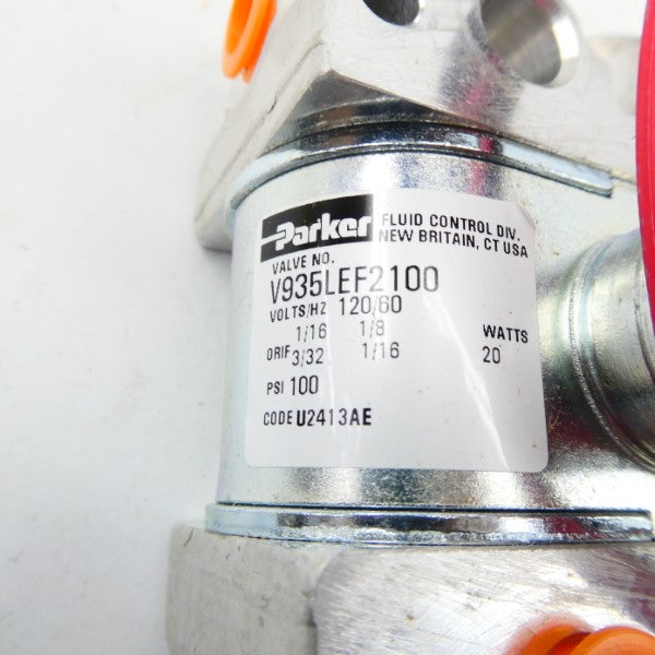PARKER V935LEF2100AB6A0Z 120V 100PSI NSMP