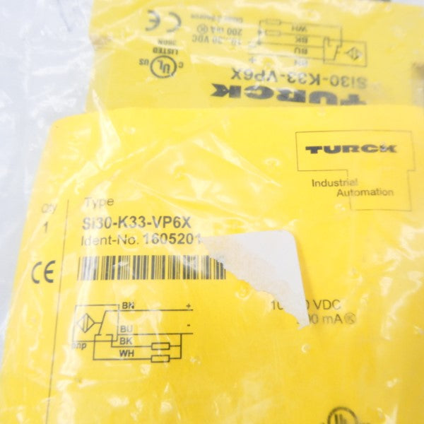 TURCK SI30-K33-VP6X 1605201 10-30VDC NSMP