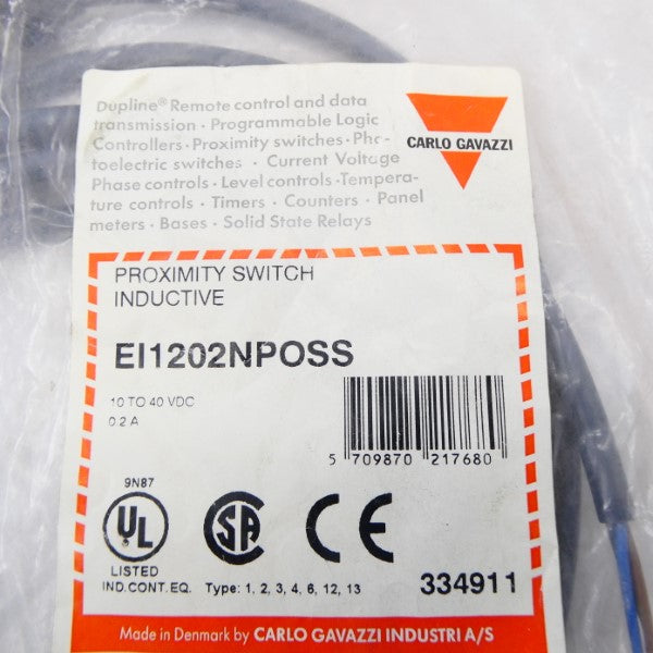CARLO GAVAZZI EI1202NPOSS 10-40VDC 0.2A NSMP