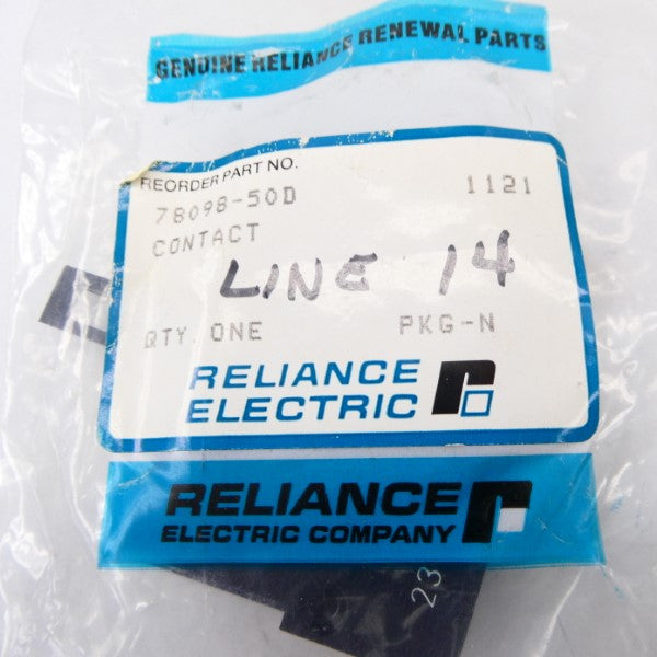 RELIANCE ELECTRIC 78098-50D NSMP