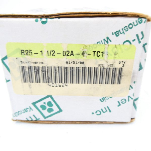 TRI-CLOVER R25-1-1/2-02A-4-TC1 (PKG OF 2) NSMP