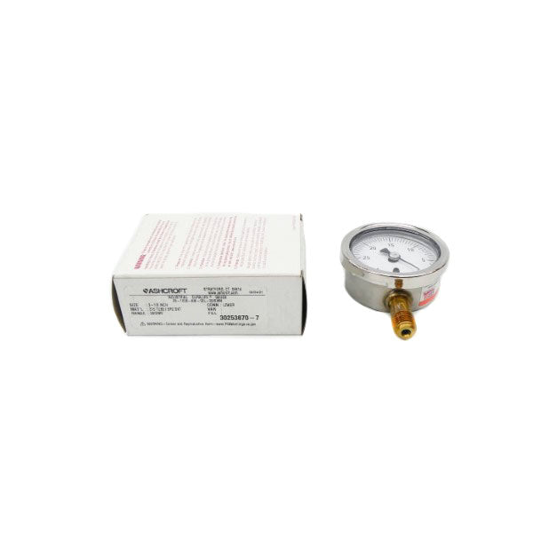 ASHCROFT 25-1009-AW-02L-30/0IMW 2-1/2" NSMP