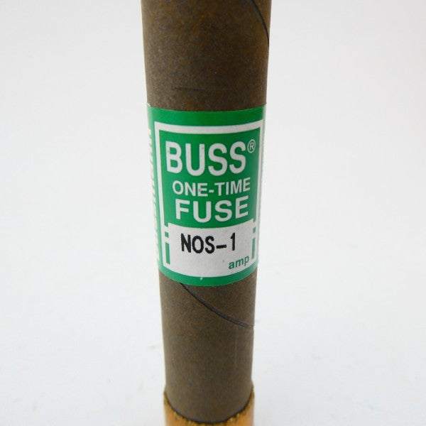 BUSSMANN NOS-1 600V 1A (PKG OF 10) (WH/GR) NSMP