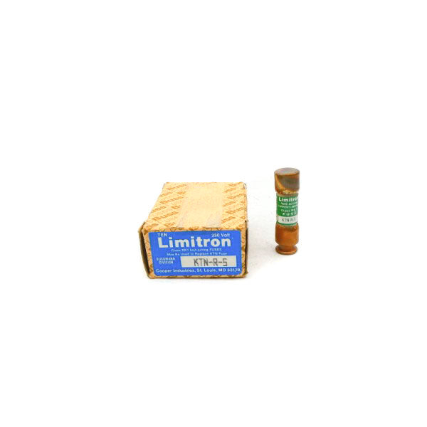 BUSSMANN KTN-R-5 250V 5A (PKG OF 10) (BR/GR) NSMP
