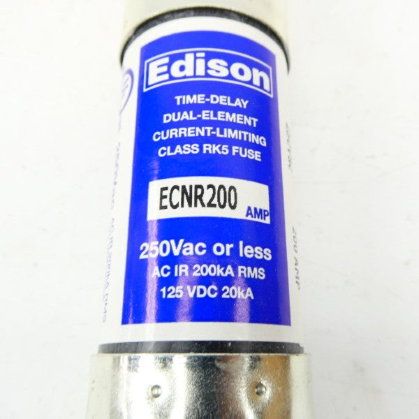 EDISON ECNR200 250VAC 200A (WH/BL) NSMP