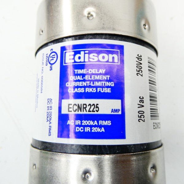 EDISON ECNR225 250VAC 225A (WH/BL) NSMP