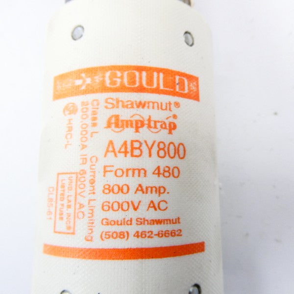 GOULD SHAWMUT A4BY800 600VAC 800A (BR/OR) NSMP