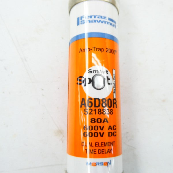 MERSEN A6D80R 600VAC 80A (PKG OF 3) (BR/OR) NSMP