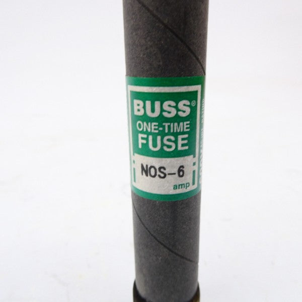 BUSSMANN NOS-6 6A (PKG OF 10) (WH/GR) NSMP