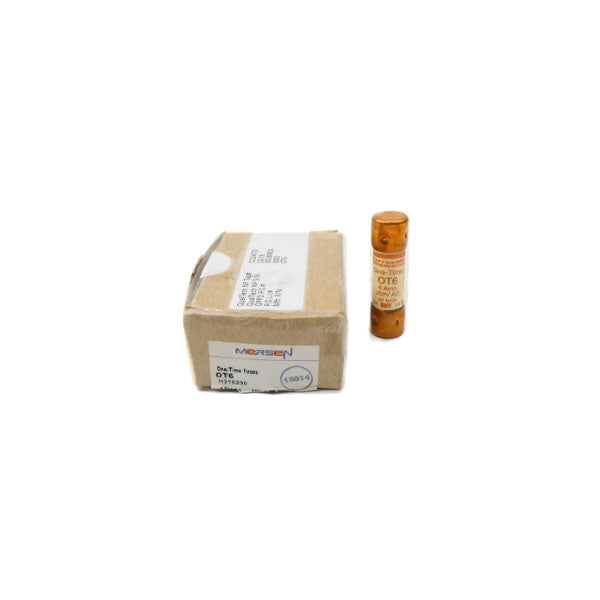 MERSEN OT6 250VAC 6A (PKG OF 10) (BR/OR) NSMP