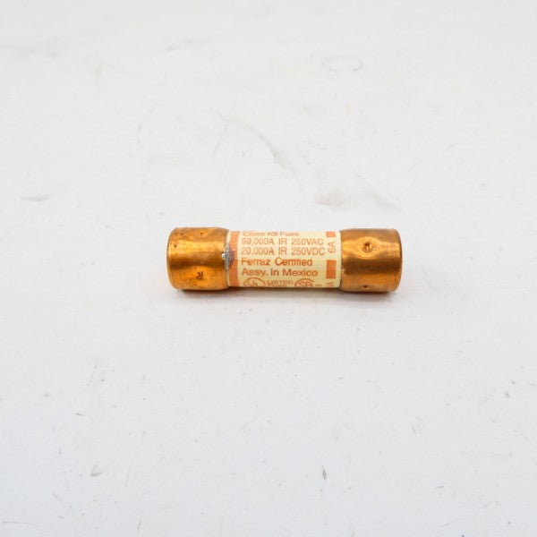 MERSEN OT6 250VAC 6A (PKG OF 10) (BR/OR) NSMP