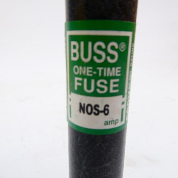 BUSSMANN NOS-6 6A (PKG OF 10) (YL/GR)  NSMP