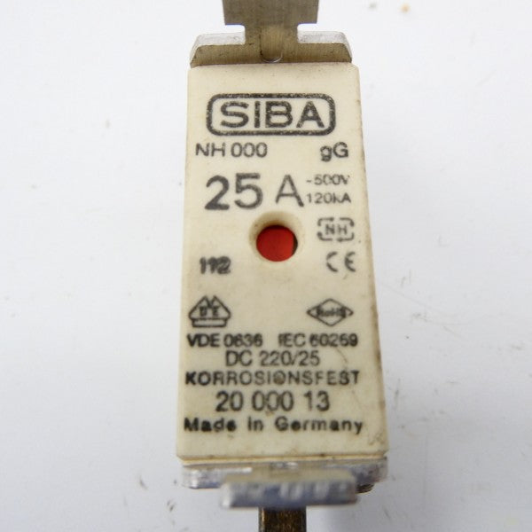 SIBA NH000 500V 25A NSNP