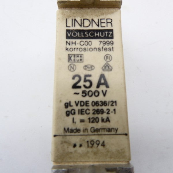LINDNER NH-C007999 500V 25A NSNP