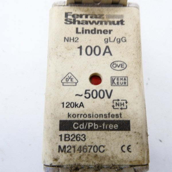 FERRAZ SHAWMUT NH2 500VAC 100A NSNP
