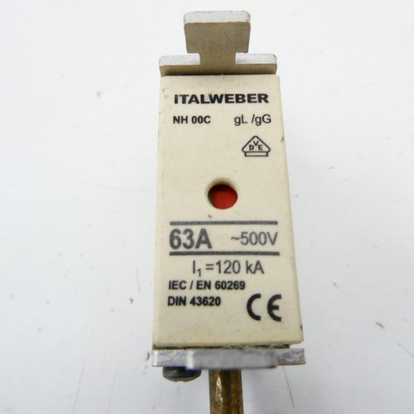 ITALWEBER NH00C 500V 63A NSNP