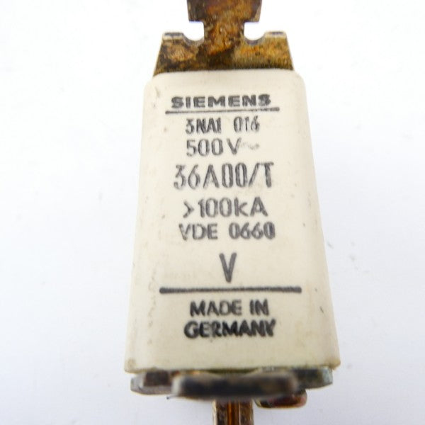 SIEMENS 3NA1016 500V 36A NSNP
