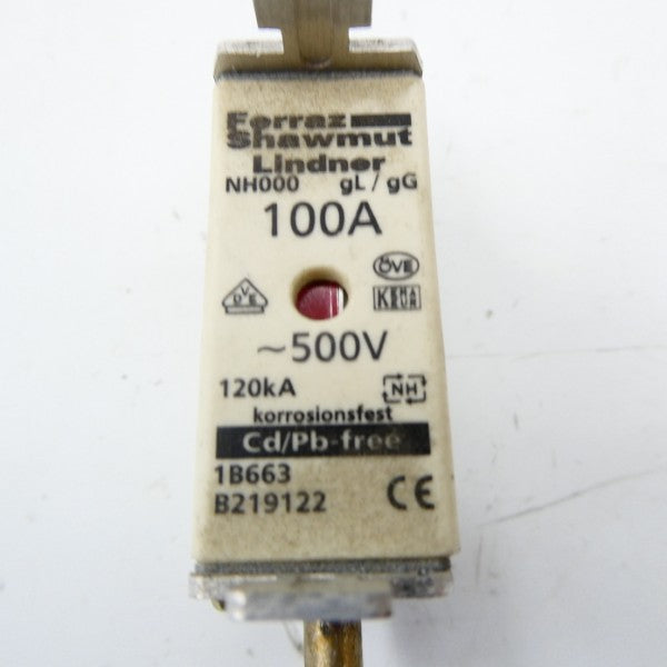 FERRAZ SHAWMUT NH000 500V 100A NSNP