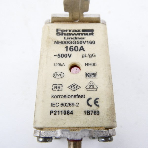 FERRAZ SHAWMUT NH00GG50V160 500V 160A NSNP