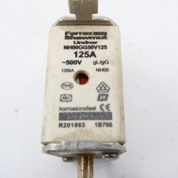 FERRAZ SHAWMUT NH00GG50V125 500V 125A NSNP