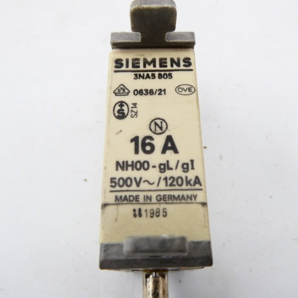 SIEMENS 3NA5805 500V 16A NSNP