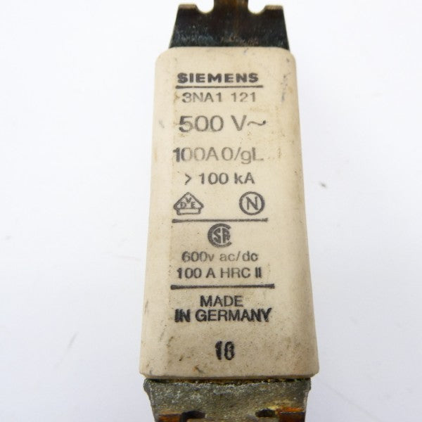 SIEMENS 3NA1121 500V 100A NSNP