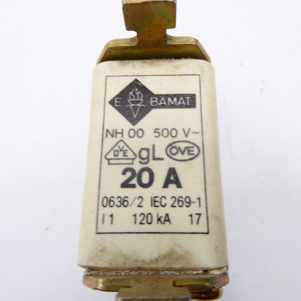 E BAMAT NH00 500V 20A NSNP