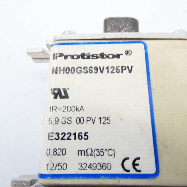 FERRAZ SHAWMUT NH00GS69V125PV 600VAC 125A NSNP