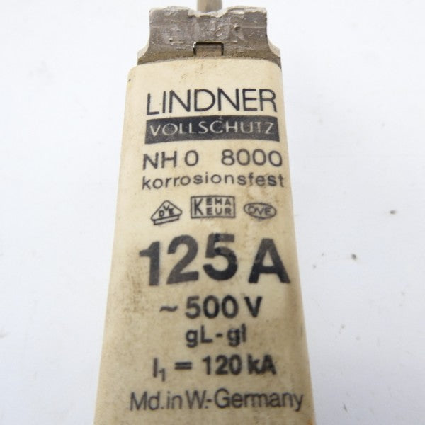 LINDNER NH08000 500V 125A NSNP