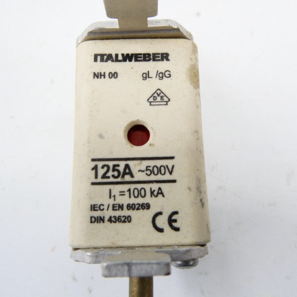 ITALWEBER NH00 500V 125A NSNP