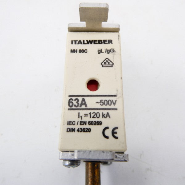 ITALWEBER NH00C 500V 63A NSNP